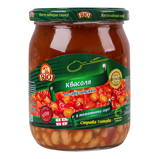 Квасоля по-грузинськи в т/с Ріо 480г