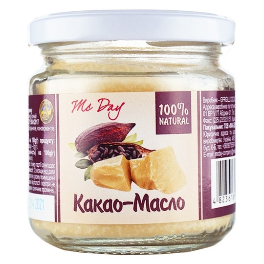 Какао масло Мак-дей 150г с/б