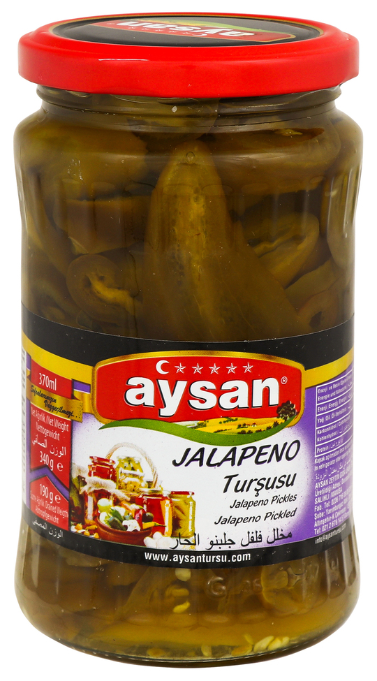 Перець гострий Jalapeno Aysan 340г