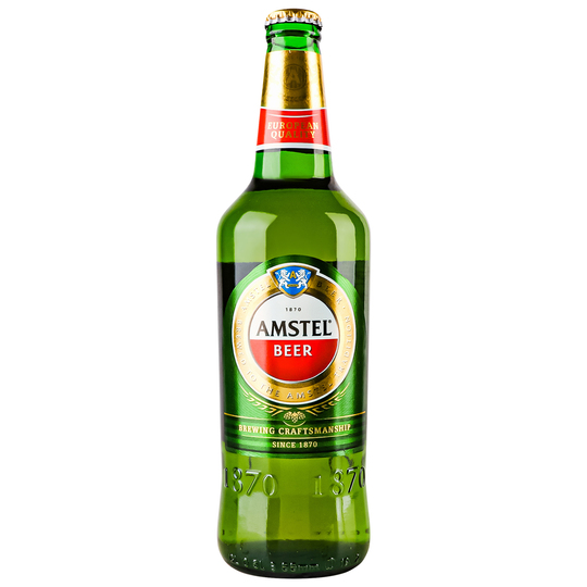 Пиво світле Amstel 5% 0,5л с/пл