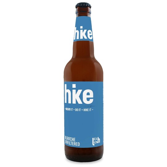 Пиво світле Hike Бланш 4,9% 0,5л с/пл