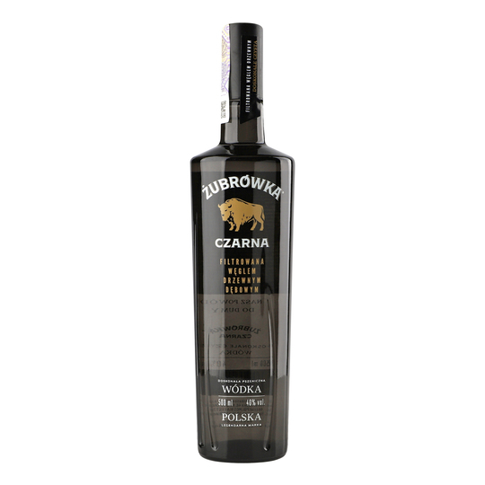 Горілка Zubrowka Czarna 40% 0,5л