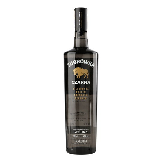 Горілка Zubrowka Czarna 40% 0,7л