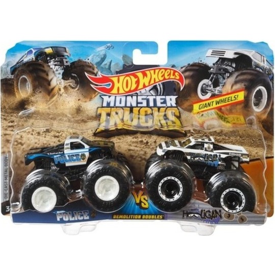 Набір із 2 машинок HW Monster Trucks ас