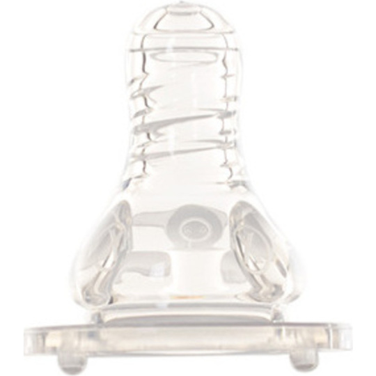 Соска силіконова кл.Baby Team 2шт 6+