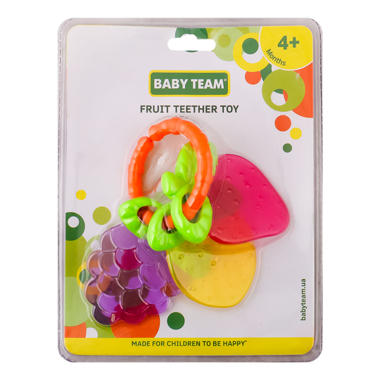 Брязкальце-прорізувач фрукти Baby Team