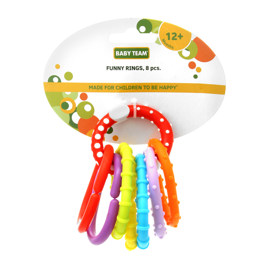 Іграшка Забавні кільця Baby Team 8 шт