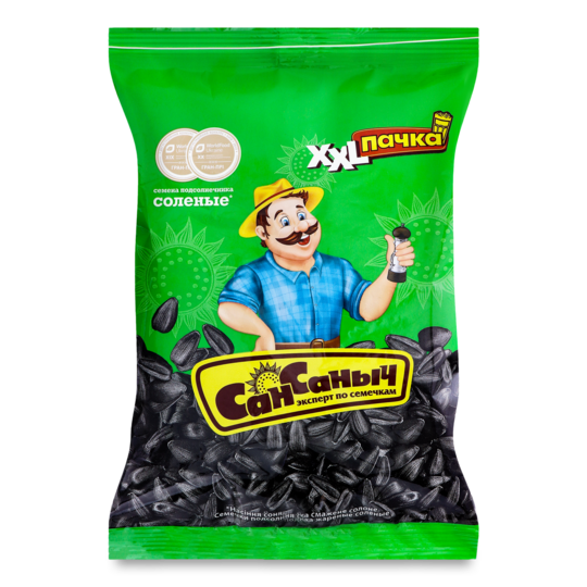 Насіння соняш.зі сіллю Сан Санич 230г