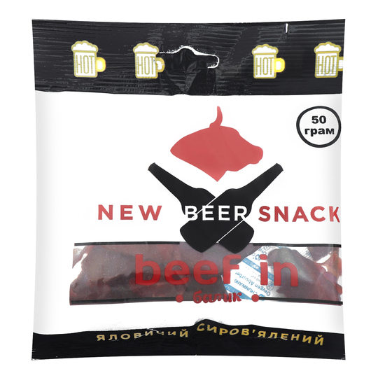 Балик яловичий New Beer Snack 50г