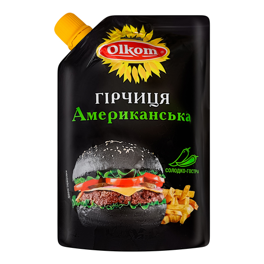 Гірчиця Олком Американська 120гр д/п