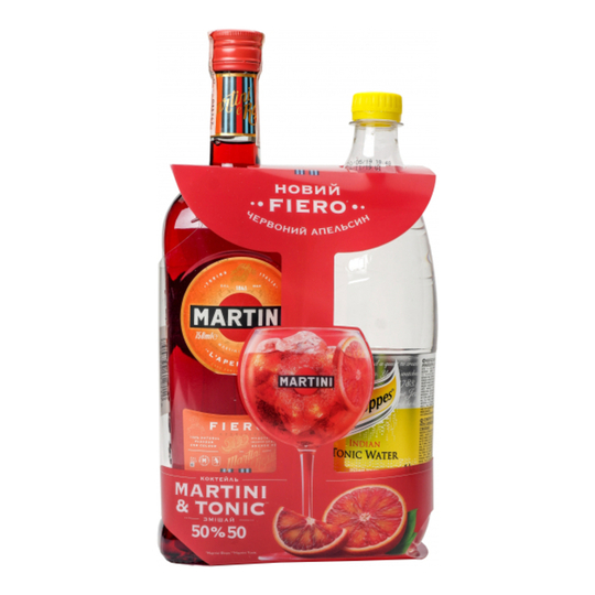Наб.Вермут Martini Fiero14,9%0,75л+тонік