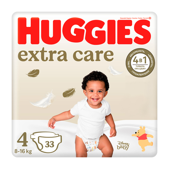 Підгузок Huggies EXCTRA CARE 8-16кг 33шт
