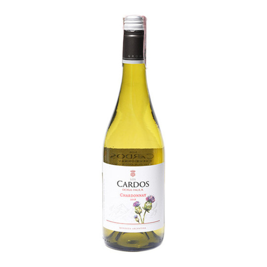 Вино Los Cardos Chard.M.б.сух.14% 0,75л