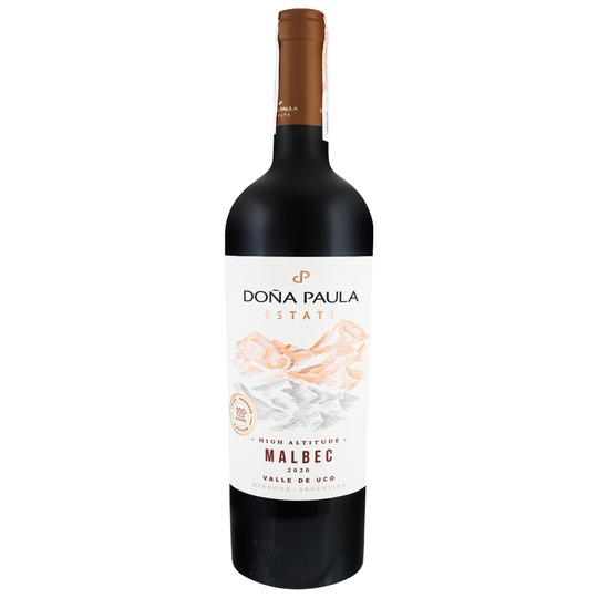 Вино DonaPaula Malbec ч/сух 13,5% 0,75л