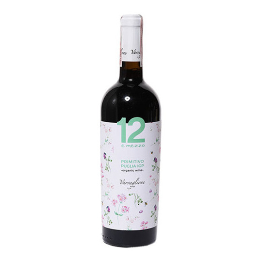 Вино 12EMezzo Primitivo ч/нсух12,5%0,75л