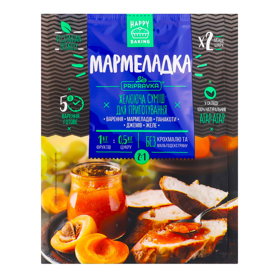 Мармеладка з агаром-агаром Приправка 25г