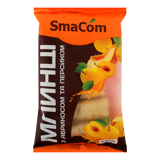 Млинці персик-абрикос SmaСom 350г