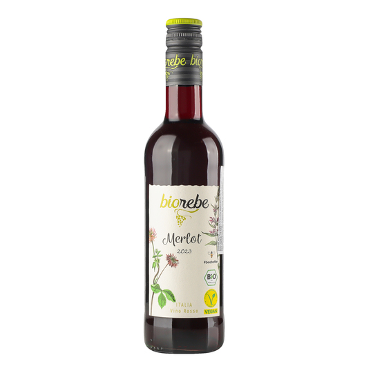 Вино BioRebe Merlot ч/сух 13% 0,25л