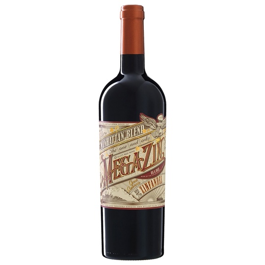 Вино Mega Zin Zinfandel ч/сух 14% 0,75л