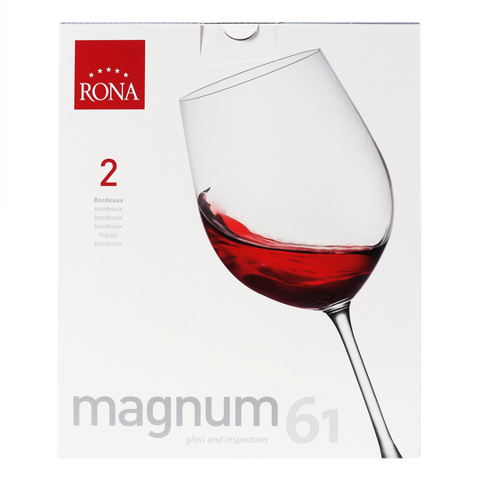 Набір келихів д/винаMagnumRona610мл2шт