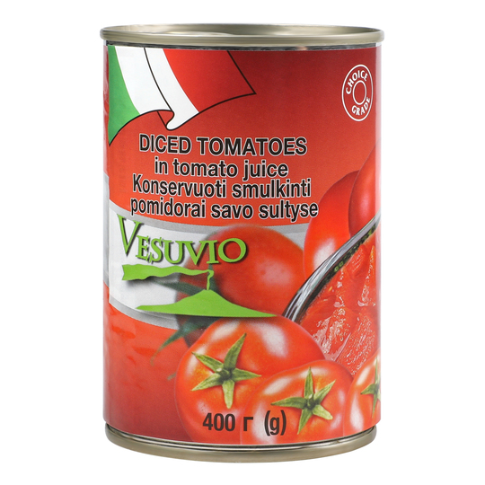 Томати різані в том.с.Fiamma 400 г