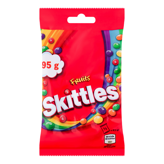 Драже Фрукти BAG Skittles 95гр