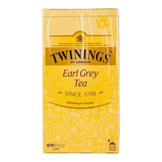 Чай чорний Ерл Грей Twinings 25*2г