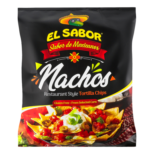 Чипси начос слабосол.El Sabor 200г