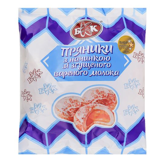 Пряники з/згущ.вар.молоком БКК 240г