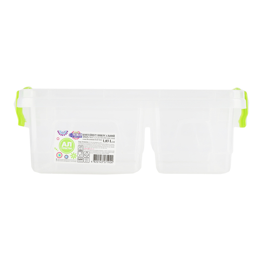 Контейнер харчов.подв.Ал-Пластик 1,03л