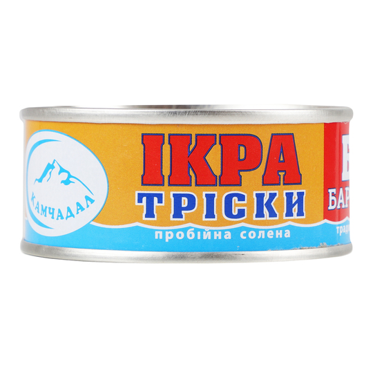 Ікра тріски пробійна Камчадал з/б 80г