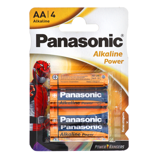 БатарейкаALKALINE POWER AA BLI4Panasonic