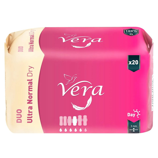 Прокладки Vera Duo Normal dry 20шт