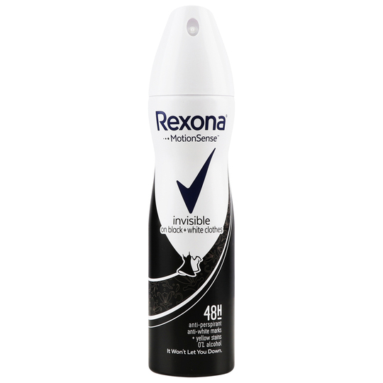 Антиперспірант Rexona Невид на ч/б 150мл