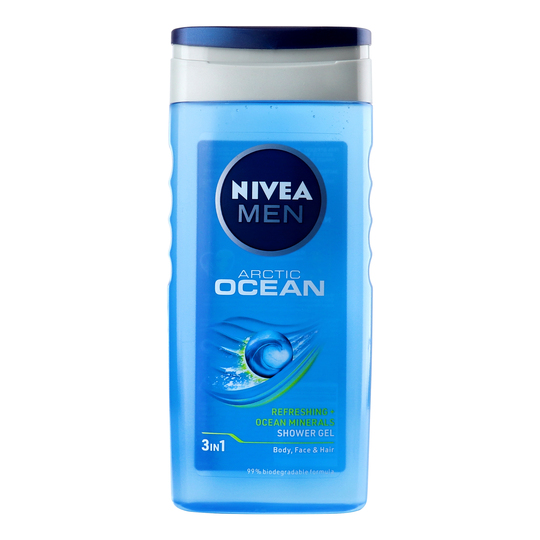 Гель д/душу Arctic Ocean 3в1 NIVEA 250мл