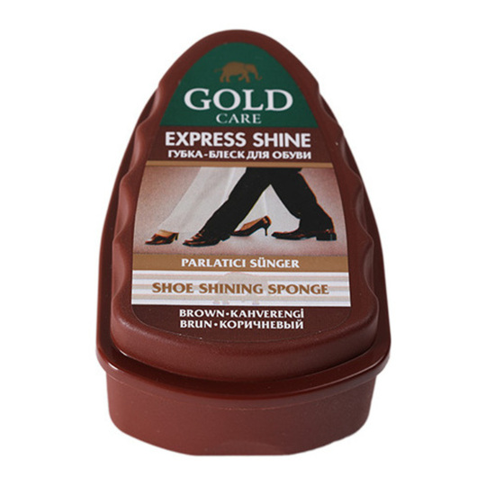 Губка д/блиску взуттю кор.мі Gold Care