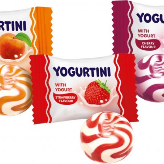 Карамель молочна Yogurtini Рошен ваг