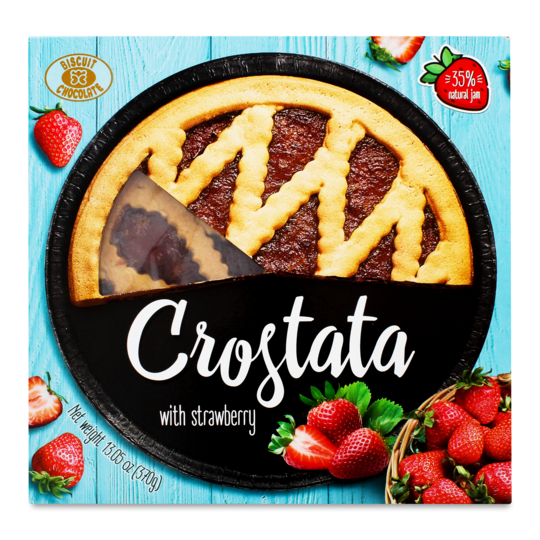 Пиріг пісочний crostata полун.БШ 370г