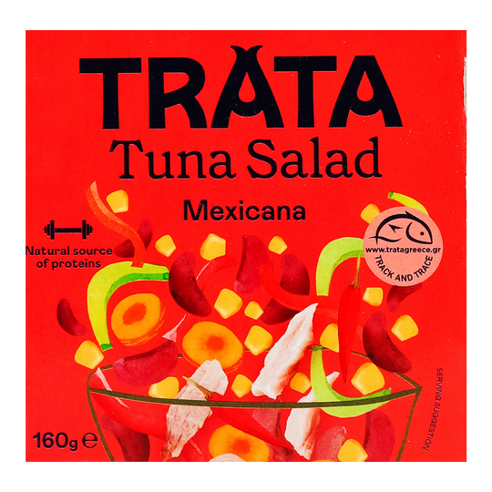 Салат мексиканський з тунцем Trata 160г