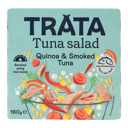Салат з кіноа і копч.тунцем Trata 160г