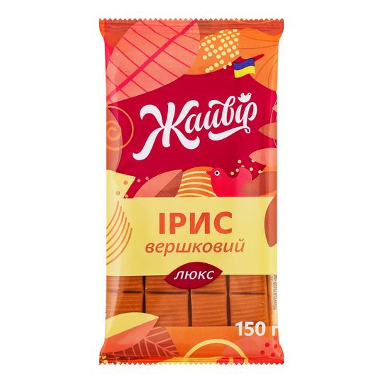 Цукерки Ірис Верш.напівтв.Люкс 150г
