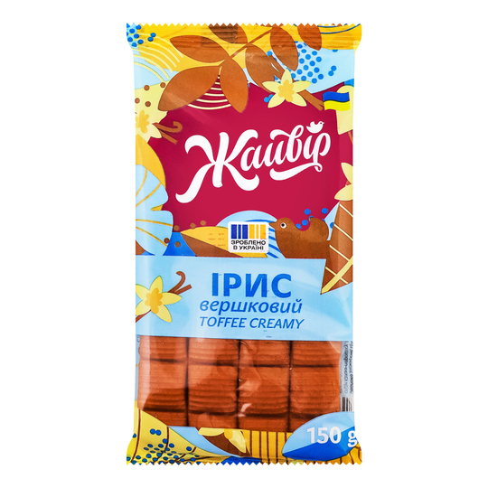 Цукерки Ірис Верш.напівтв.150г