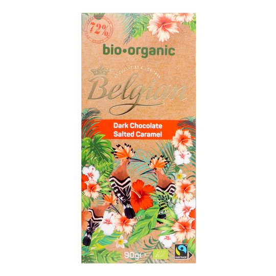 Шоколад чорний з сол.кар.Belgian 90г