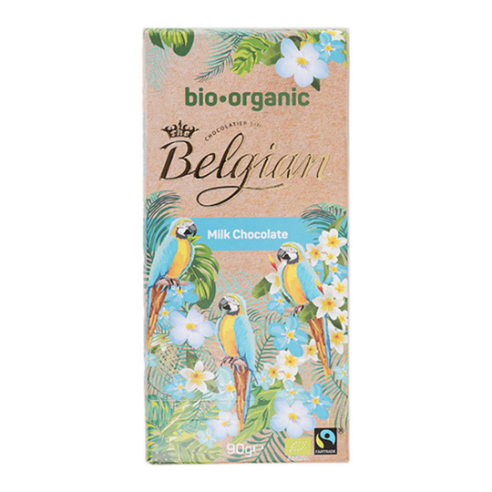 Шоколад молочний Belgian 90г