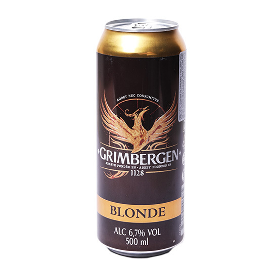 Пиво св.Grimbergen Blonde 6,7% 0,5л з/б