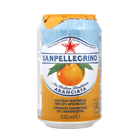 Напій газ.S.Pellegrino Arancia 0,33л з/б