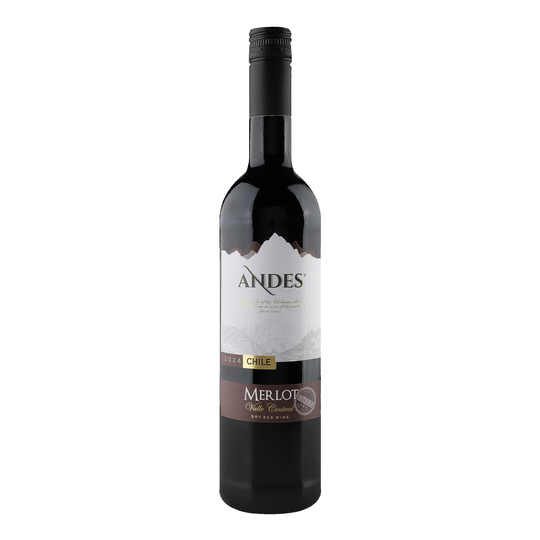 Вино Andes Merlot ч.сух.13% 0,75л