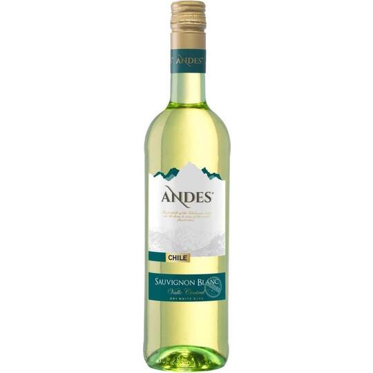 Вино Andes Sauv.Blan.б.сух.12,5% 0,75л