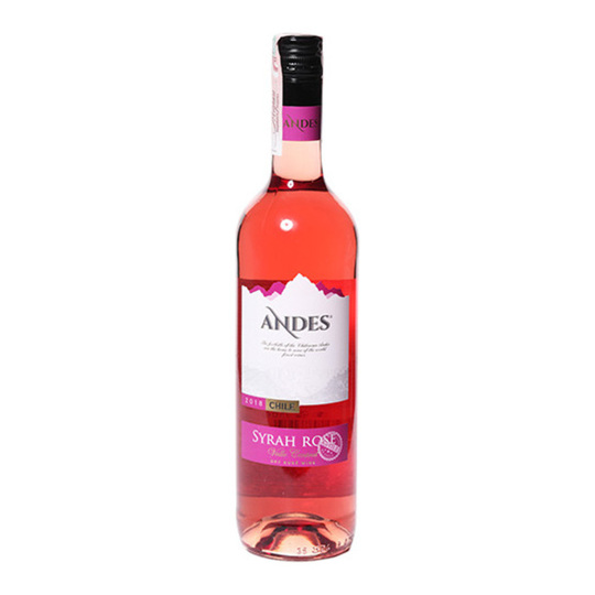 Вино Andes Shyraz Rose р.сух.12,5% 0,75л