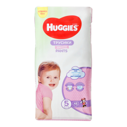 Трусики-підг Huggies 5 д/д 13-17кг48шт
